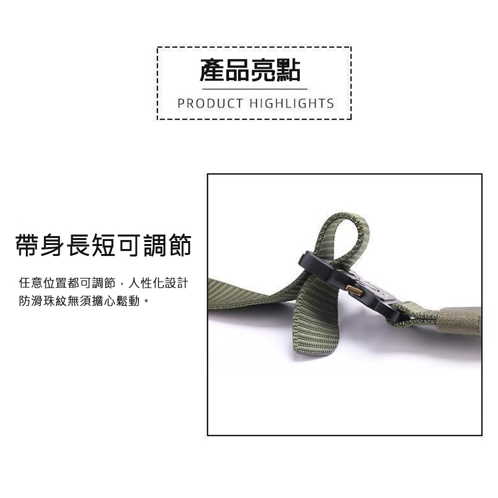 KASO 眼镜蛇合金插釦尼龍腰帶 戰術腰帶 金屬快扣腰帶 戶外皮帶 休閒 帆布 男生 6655