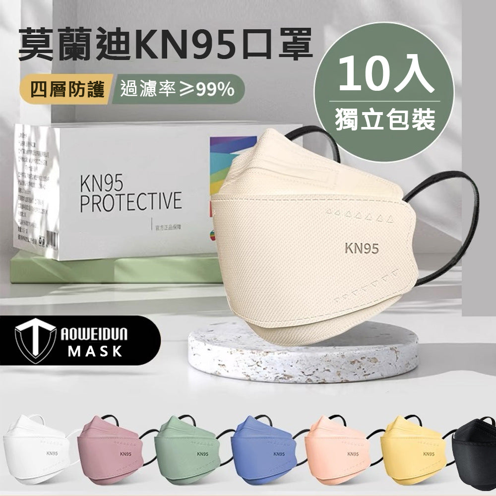 KASO 非醫療  一次性  防塵口罩 4D立體口罩 莫蘭迪色系